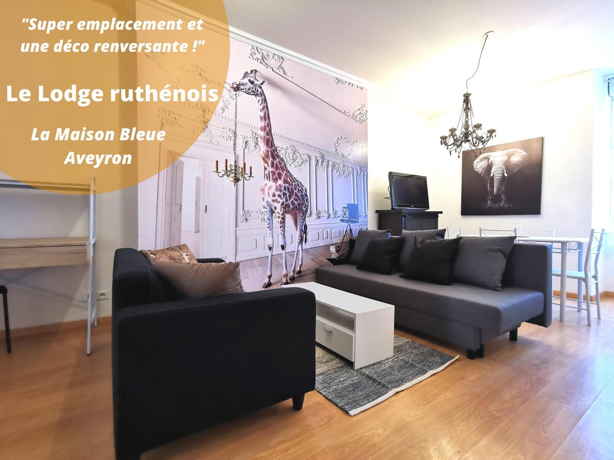 La Maison Bleue, Suite Rodez Exterior photo